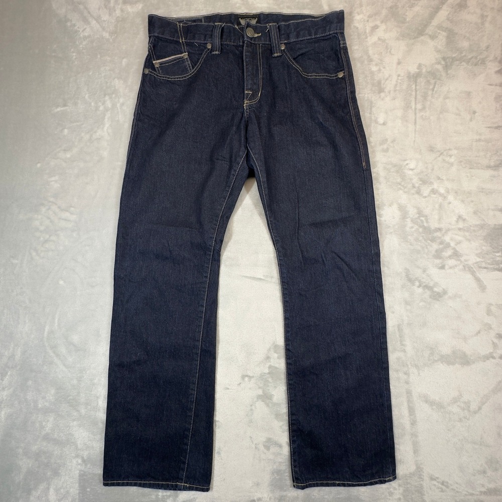 Rock & Republic Chandler Jeans Dark Indigo Limited Edition Selvedge Straight Leg